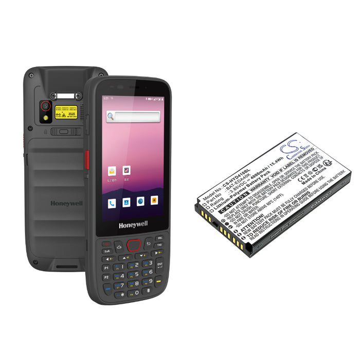 Honeywell EDA40K Barcode Replacement Battery