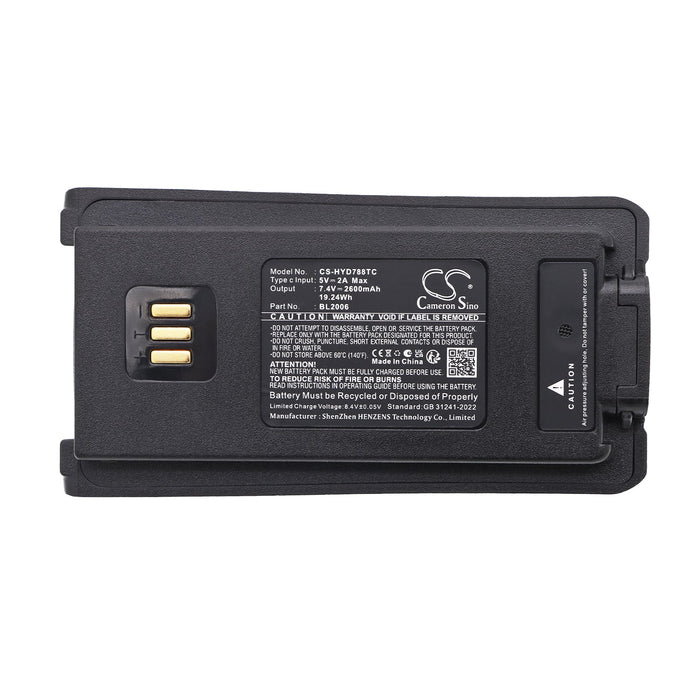 Harris HDP100 HDP150 Momentum HDP100 Momentum HDP150 Two Way Radio Replacement Battery