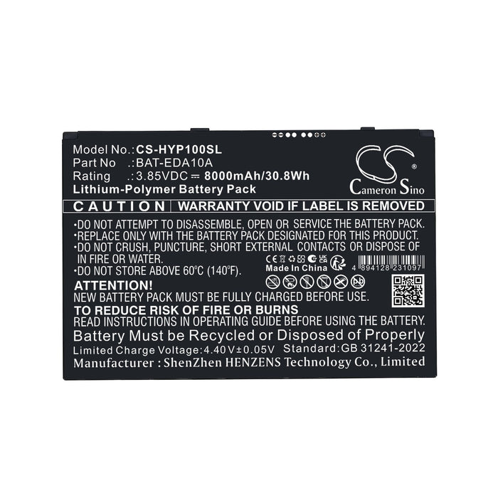 Honeywell EDA10A Tablet ScanPal EDA10A Tablet Replacement Battery