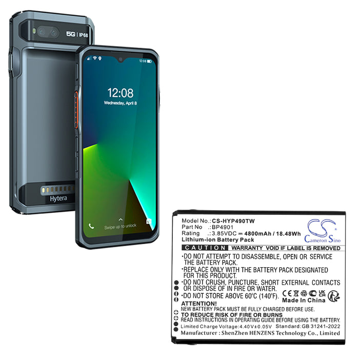 Hytera PNC560 Two Way Radio Replacement Battery