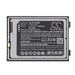 ingenico CT47 CT45 Barcode Replacement Battery