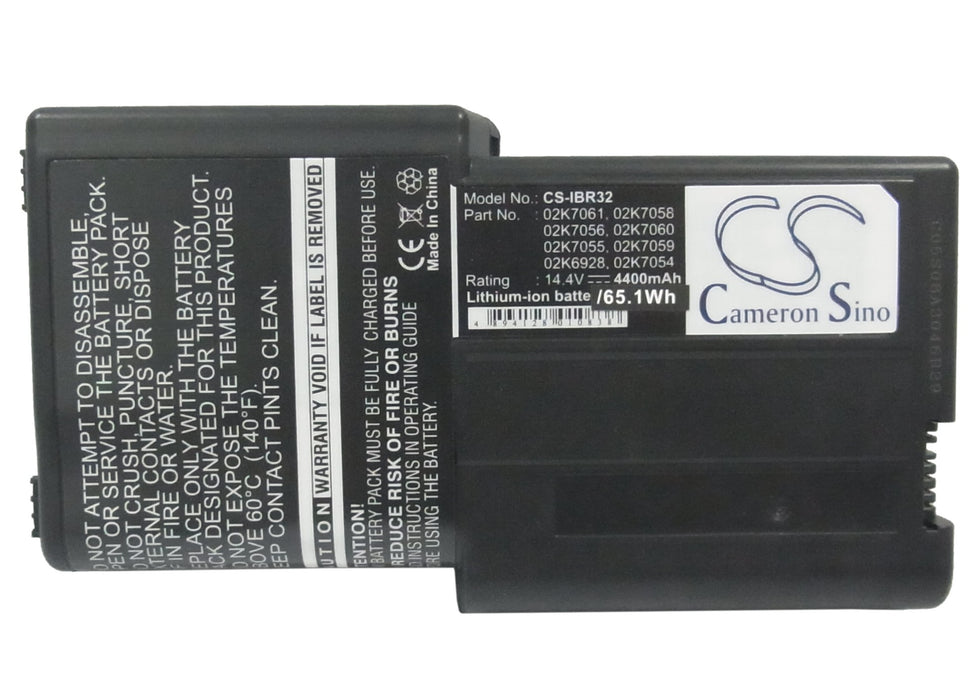 IBM ThinkPad R32 ThinkPad R40 Laptop and Notebook Replacement Battery
