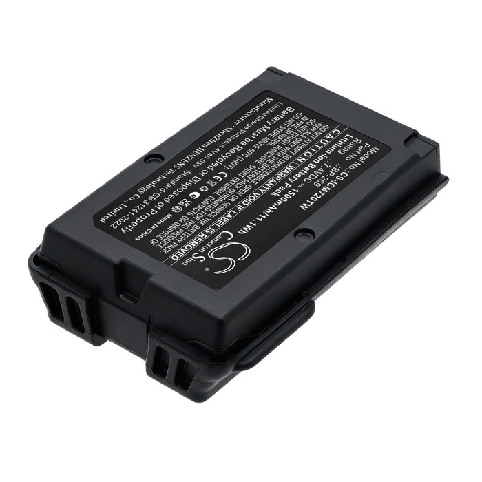 Icom IC-M72J IC-M73J Two Way Radio Replacement Battery