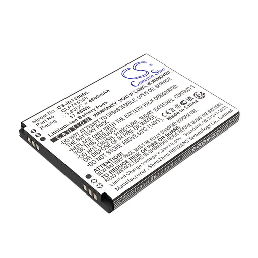Idata T3 X2P Barcode Replacement Battery