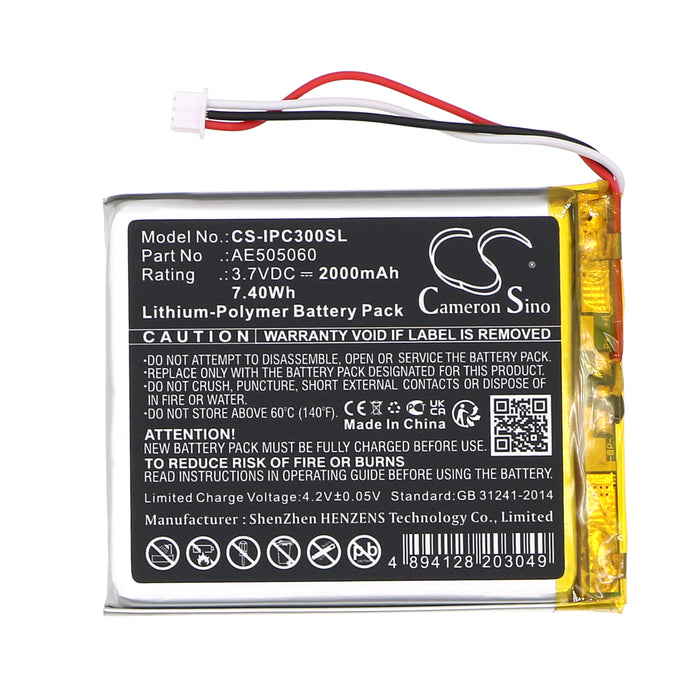 Apple iPod Classic 3rd iPod Classic 4th A1040 A1059 Media Player Replacement Battery