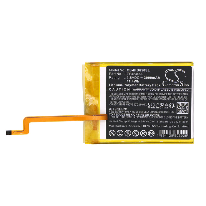 Apple iPod Video 5th 5.5 Gen 60GB iPod Video 5th 5.5 Gen 80GB iFlash Media Player Replacement Battery