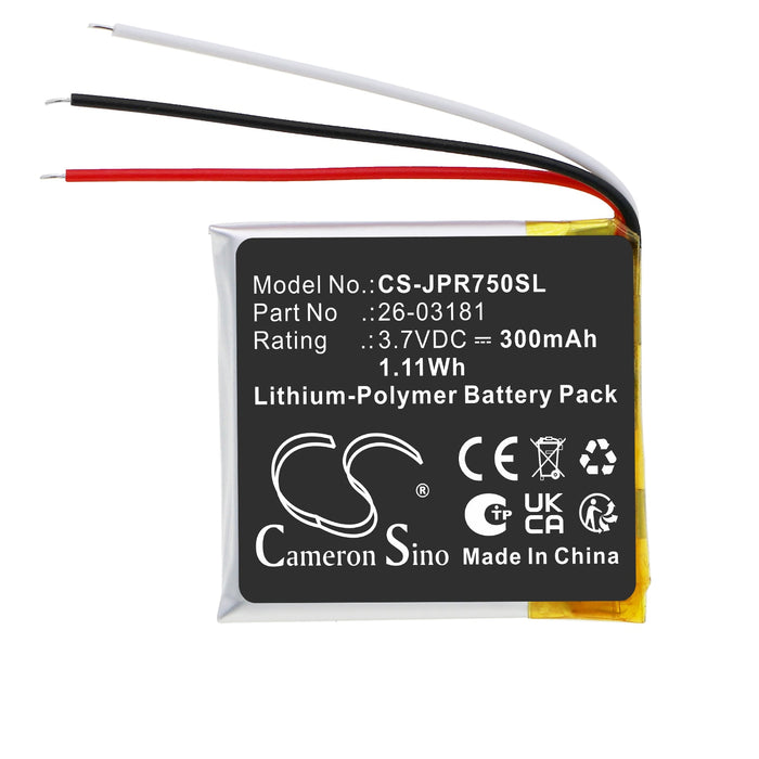 Jabra Engage 65 Mono Engage 65 Stereo Engage 75 Engage 75 Mono Engage 75 Stereo WHB051HS Headphone Replacement Battery
