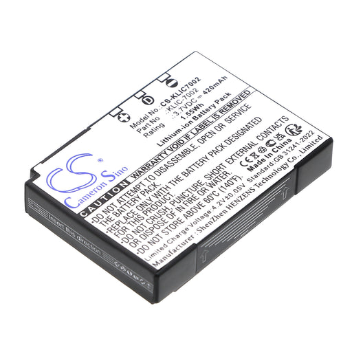 Kodak EasyShare V530,EasyShare V530 Zoom,EasyShare V603,EasyShare V603 Zoom Camera Replacement Battery