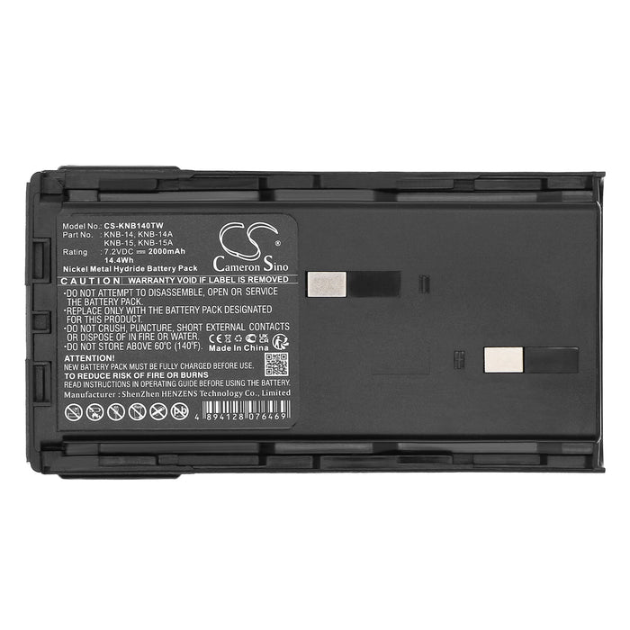 Regency-Relm RPU416, RPU499, RPU516, RPV416,RPV449, RPV516, RPV599,RPV599, RPV599A Plus Two Way Radio Replacement Battery