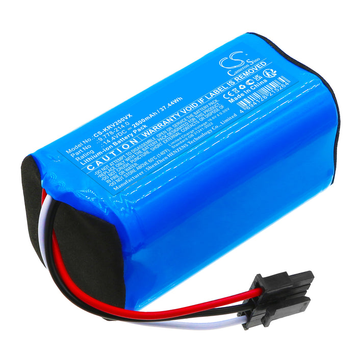 Karcher RCV 2 RCV 3 2600mAh Vacuum Replacement Battery