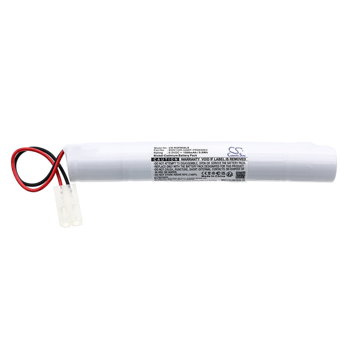 Kaufel 850.0034 1500mAh Emergency Light Replacement Battery