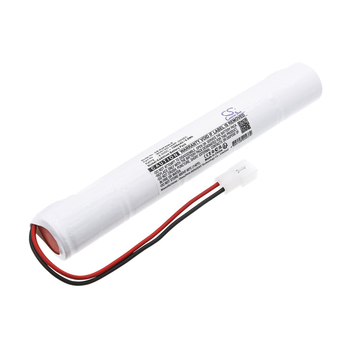 Kaufel 850.0034 1500mAh Ni-CD White Emergency Light Replacement Battery