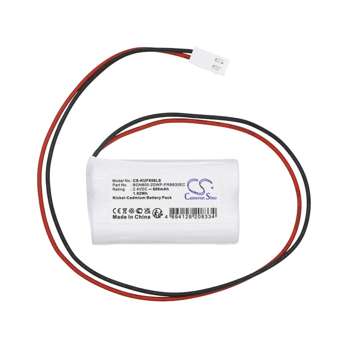 Kaufel Fire Exit Sign 850.0061 Fire Exit Light Emergency Light Replacement Battery