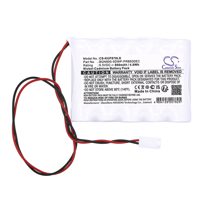 Kaufel 011110 001870 Emergency Light Replacement Battery