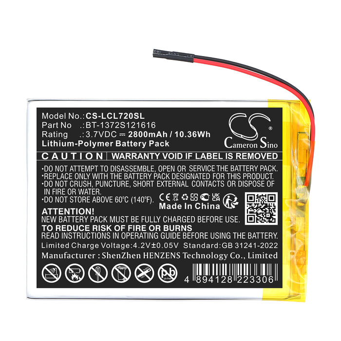 Polaroid MIDS747PXE,MIDS747PXE52 Tablet Replacement Battery