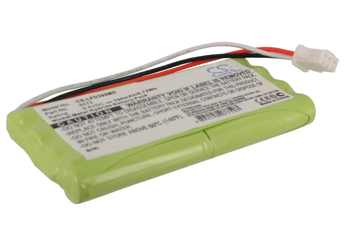 Toitu FD390 FD390 Doppler Medical Replacement Battery