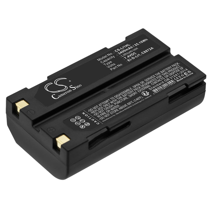 Chcnav i50,M3,M6,T3,T7,T8,X5,X9,X10,XB-2 3400mAh Survey Multimeter and Equipment Replacement Battery