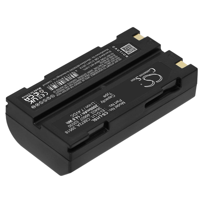 Chcnav i50,M3,M6,T3,T7,T8,X5,X9,X10,XB-2 Survey Multimeter and Equipment Replacement Battery
