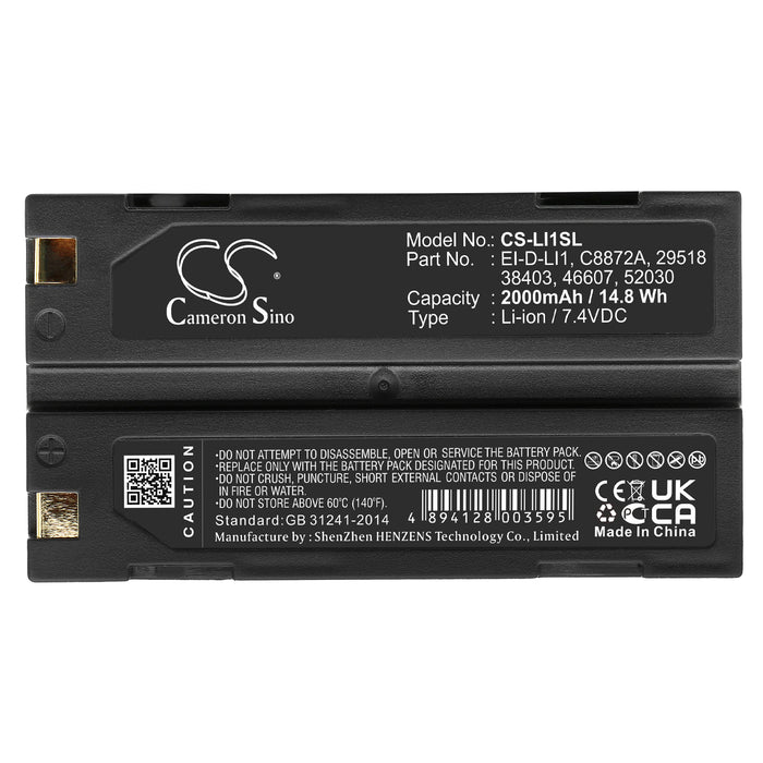 Chcnav i50,M3,M6,T3,T7,T8,X5,X9,X10,XB-2 Survey Multimeter and Equipment Replacement Battery