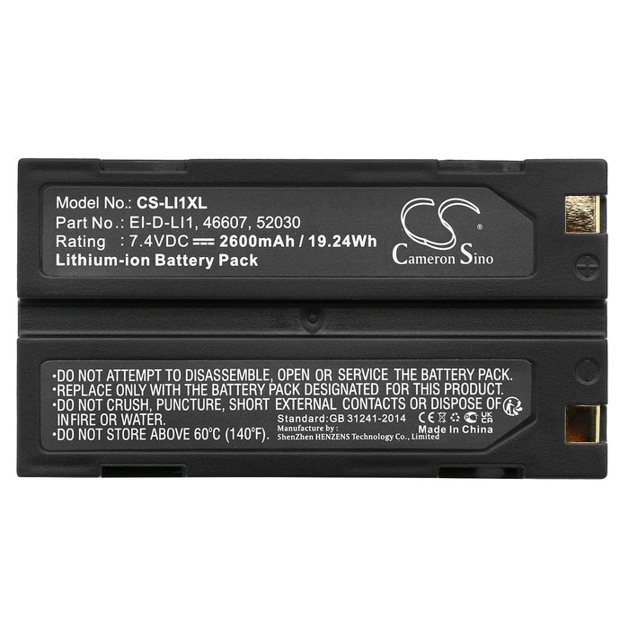 Chcnav i50,M3,M6,T3,T7,T8,X5,X9,X10,XB-2 2600mAh Survey Multimeter and Equipment Replacement Battery