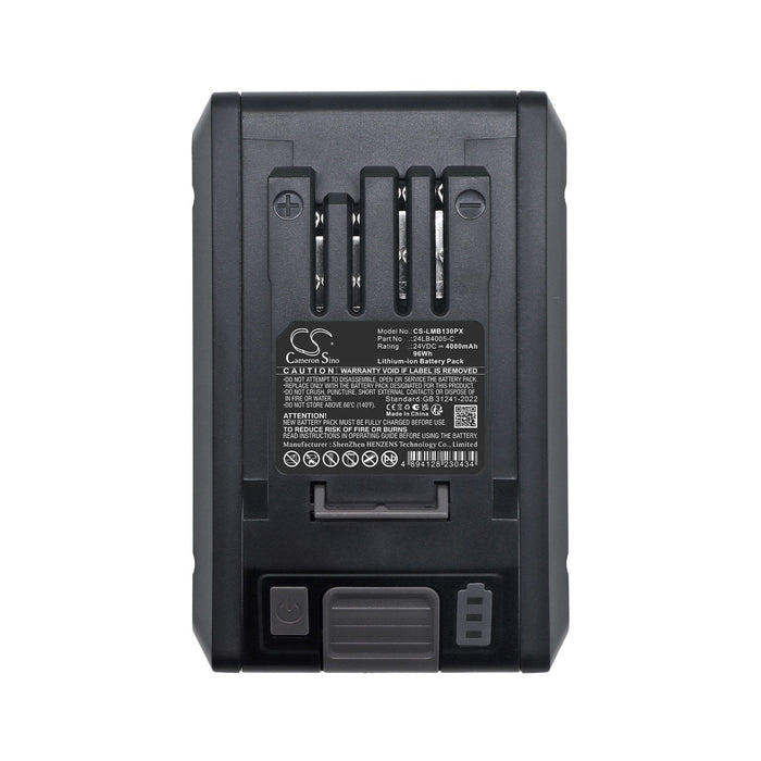 LawnMaster 20VMWGT 24VMWBL CLGT2412S CLM2413A CLMF4815E CLMF4817E CLMF4819A CLMF4819X VBRM16 VBRM601YCM VBRMGT601YCM2 Lawn Mower Replacement Battery