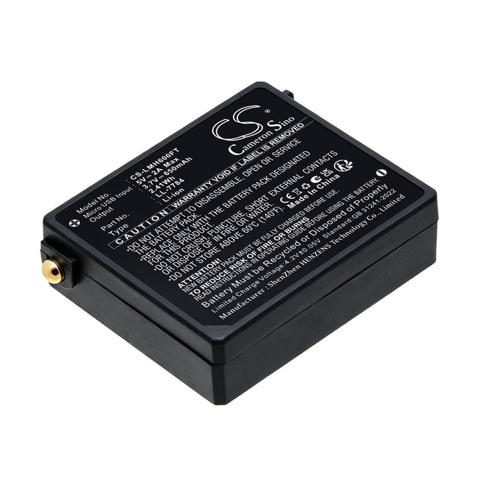 Ledlenser iSEO3 iSEO5R MH6 SEO3 SEO5 SEO7R Flashlight Replacement Battery