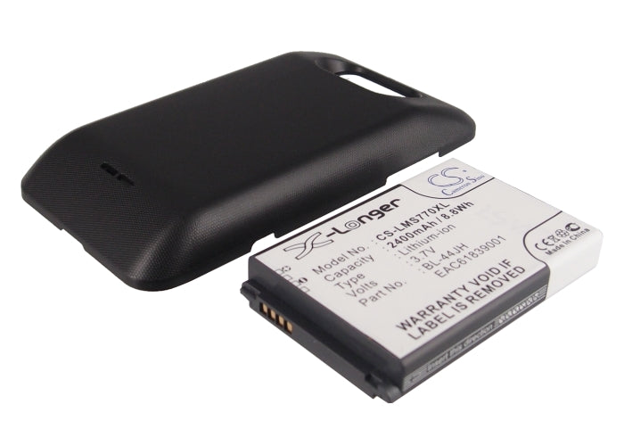 BoostMobile VENI LG730 2400mAh Mobile Phone Replacement Battery