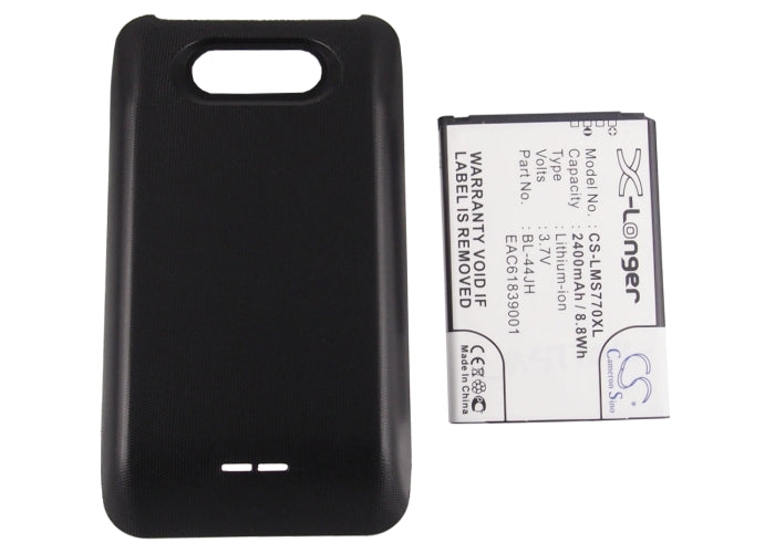 Cricket Optimus Regard LW770 2400mAh Mobile Phone Replacement Battery