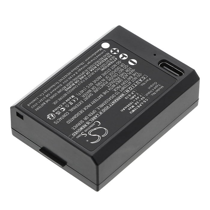 Canon DS126291 DS126491 DS126621 EOS 1100D EOS 1200D EOS 1300D EOS 4000D EOS KISS X50 EOS Kiss X70 EOS Kiss X90 EOS REBEL T Camera Replacement Battery