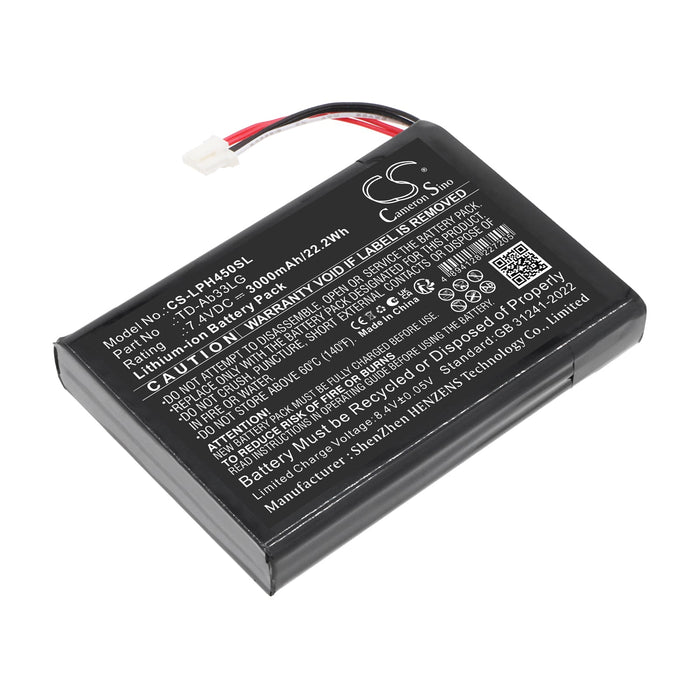 LG PH450U PH450UG Projector Replacement Battery