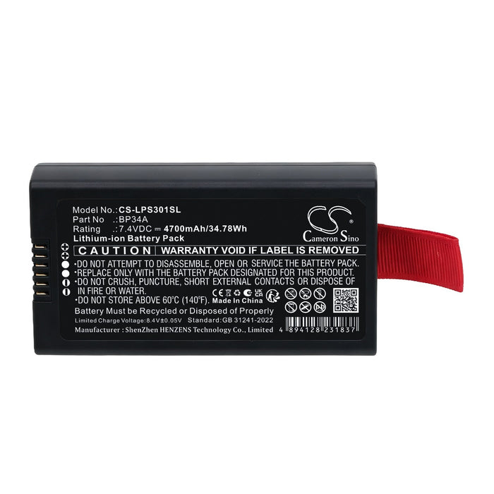 LG Xboom Stage 301 Speaker Replacement Battery