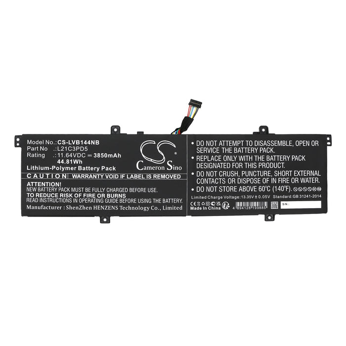 Lenovo ThinkBook 14 G4 IAP 21CX000DAD, ThinkBook 14 G4 IAP 21CX000DCK, ThinkBook 14 G4 IAP 21CX000DDS, ThinkBo Laptop and Notebook Replacement Battery