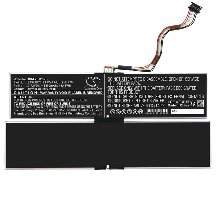 Lenovo ThinkPad X1 Fold Gen 1-20RL000HPG ThinkPad X1 Fold Gen 1-20RL0015IV ThinkPad X1 Fold Gen 1-20RL000YBM T Laptop and Notebook Replacement Battery