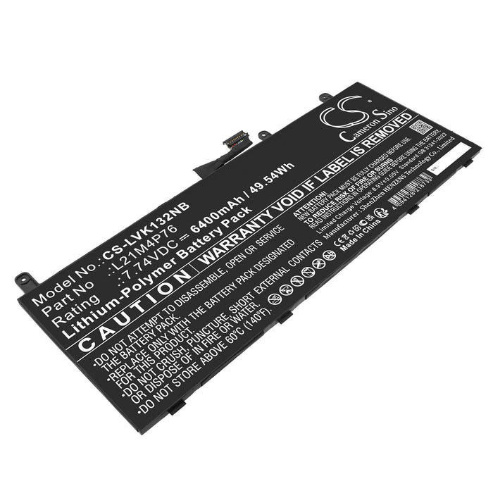 Lenovo ThinkPad X13S GEN 1-21BX000EHV ThinkPad X13S GEN 1-21BX000GSC ThinkPad X13S GEN 1-21BX000HMB ThinkPad X Laptop and Notebook Replacement Battery