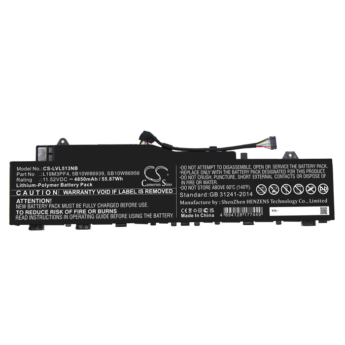 Lenovo IdeaPad 5 14ARE05 Ducati 5 82ES000DAU IdeaPad 5 15ARE05-81YQ006JMH ideapad 5-14ARE05 81YMCTO1WW ideapad Laptop and Notebook Replacement Battery