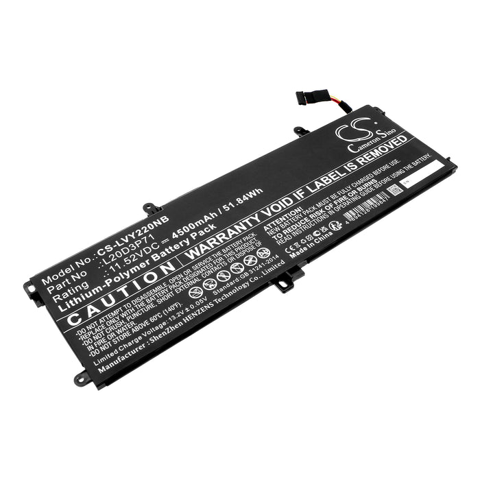 Lenovo ThinkPad X13 Yoga G2, ThinkPad X13 Yoga G2 20W80007Z, ThinkPad X13 Yoga G2 20W8000TG, ThinkPad X13 Yoga Laptop and Notebook Replacement Battery