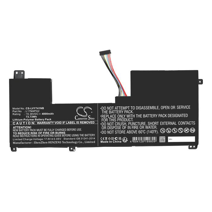 Lenovo Legion Y730-17ICH 81HG004KFE, Legion Y730-17ICH 81HG004MRU, Legion Y730-17ICH(81HG), Legion Y730-17ICH( Laptop and Notebook Replacement Battery