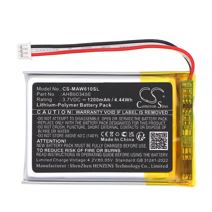 Omen MAW610M Mouse Keyboard Replacement Battery