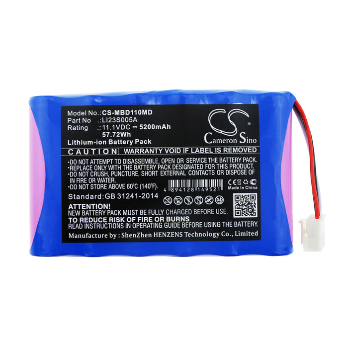 Mindray Umec10 5200mAh Medical Replacement Battery