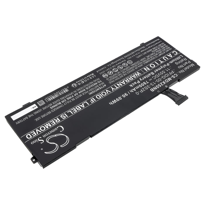 Schenker S1 Plus VIA 15 Laptop and Notebook Replacement Battery