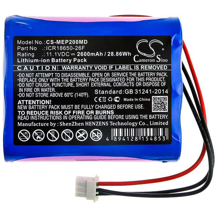 Medical Econet Compact 2 2600mAh Medical Replacement Battery