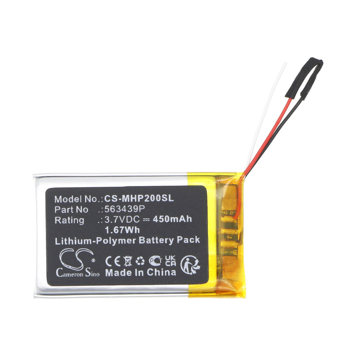 Mica Surface Headphones 2 Headphone Replacement Battery