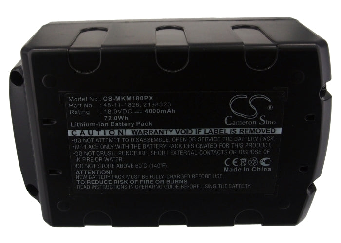 Geberit ACO 202 203 203plus 203XL 203XL Plus 4000mAh Power Tool Replacement Battery