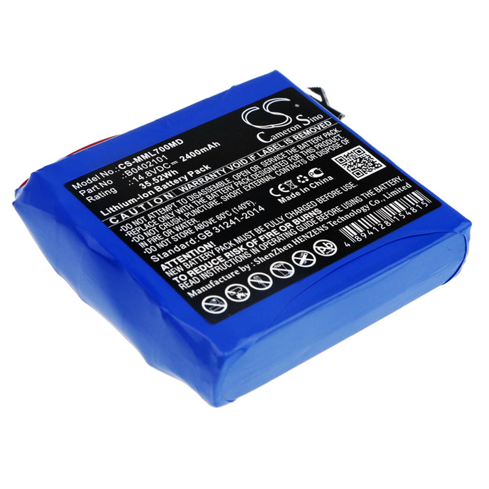 Million ML1100 ML700 Medical Replacement Battery
