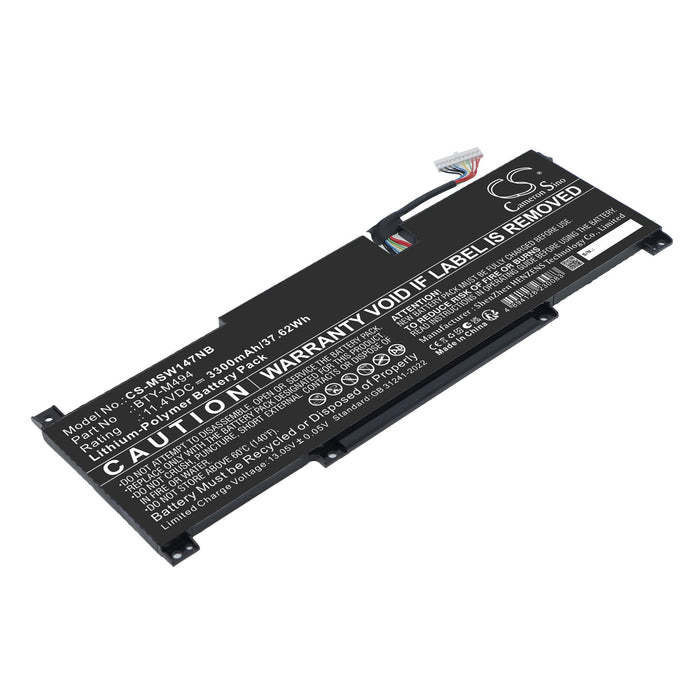 MSI Modern 14 C7M-044XES Modern 14 C7M-046NL Modern 14 C7M-047BE Modern 14 C7M-048US Modern 14 C7M-049US Moder Laptop and Notebook Replacement Battery