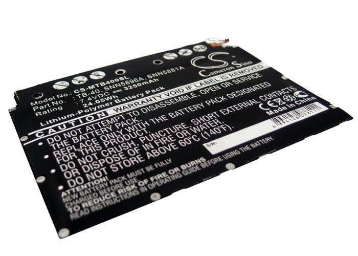 Motorola MZ604 Xoom XOOM MZ500 XOOM MZ600 XOOM MZ601 XOOM MZ602 XOOM MZ603 XOOM MZ604 Tablet Replacement Battery
