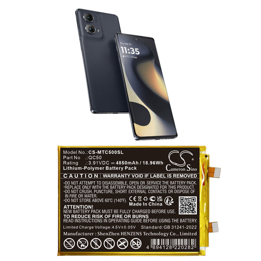 Motorola Moto Edge 2024 Moto Edge 2024 5G Moto Edge 50 Fusion 5G XT2405-1 XT2429-1 XT2429-4 Mobile Phone Replacement Battery