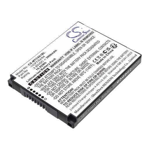 iMozen TC601,TC601A Barcode Replacement Battery