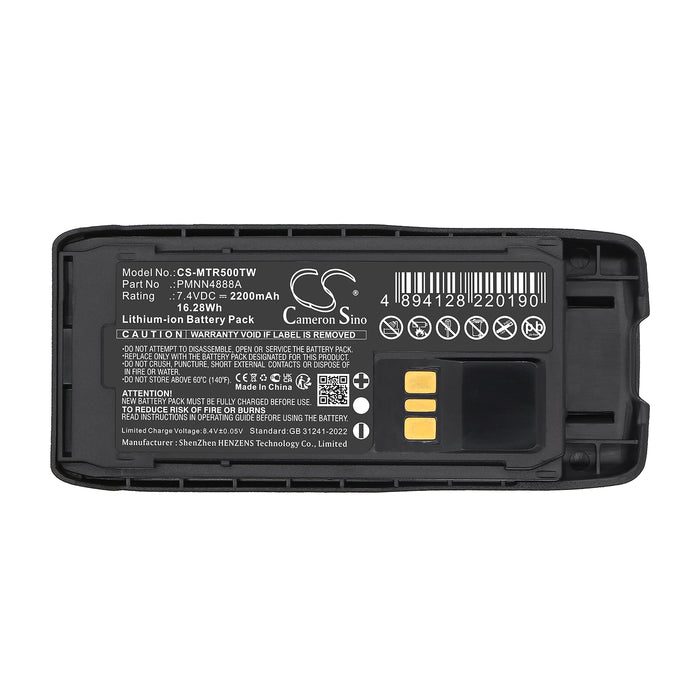 Motorola R5 2200mAh Two Way Radio Replacement Battery