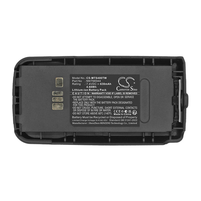 Motorola H18KCN9PW9AN H18QCN9PW9AN XTS4000 Two Way Radio Replacement Battery